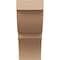 Ekena Millwork 5-inch W x 8-inch D x 12-inch H Valencia Rough Cedar Woodgrain TimberThane Knee Brace, Primed BRCUR05X08X12VALRCPR - alternate 6